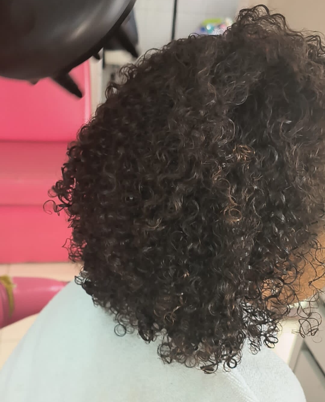 Drying Curly Hair